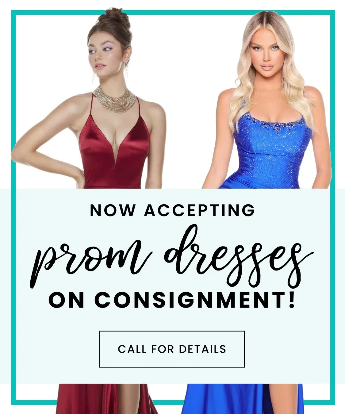 prom consignment banner